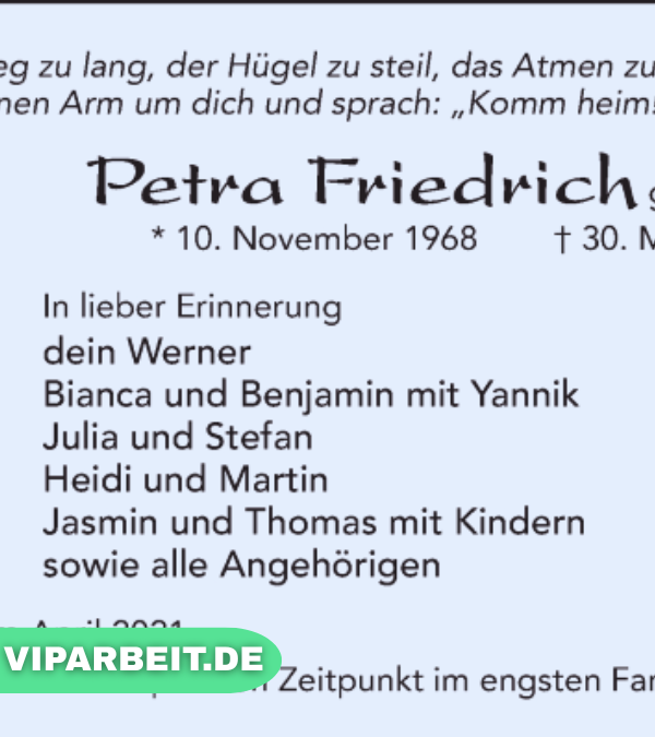 petra friedrich zoo leipzig todesursache